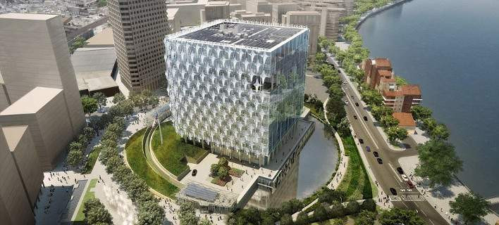 Παγκόσμιο κέντρο παρακολούθησης: Η νέα πρεσβεία των ΗΠΑ στο Λονδίνο είναι διαστημική -Με τάφρο 30 μέτρων γύρω γύρω – Δείτε εικόνες